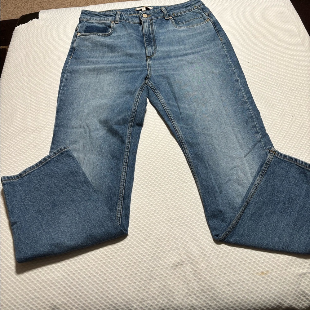 Dorothee Schumacher Stylish Light Blue Women's Straight Jeans